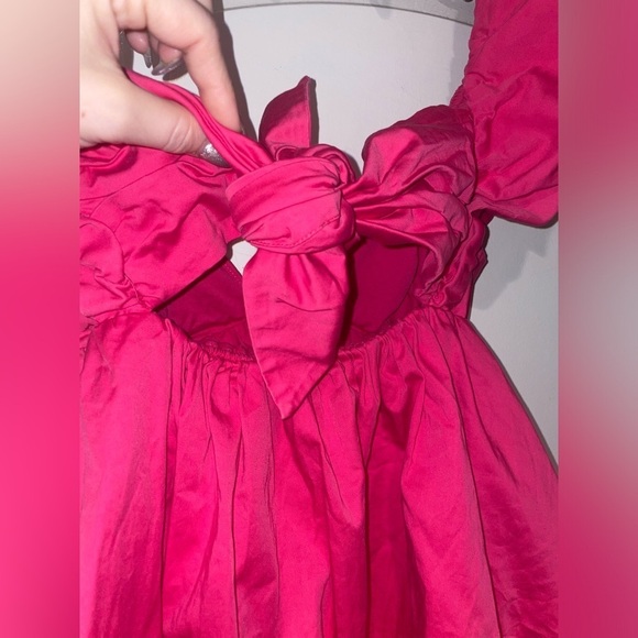 For Love And Lemons Clementine Pink Ruffle Dress 🩷 XS - Picture 14 of 15